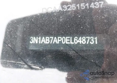 2014 Nissan Sentra Fe+ S/Fe+ Sv/S/Sl/Sr/Sv from USA, damaged, VIN 3N1AB7AP0EL648731